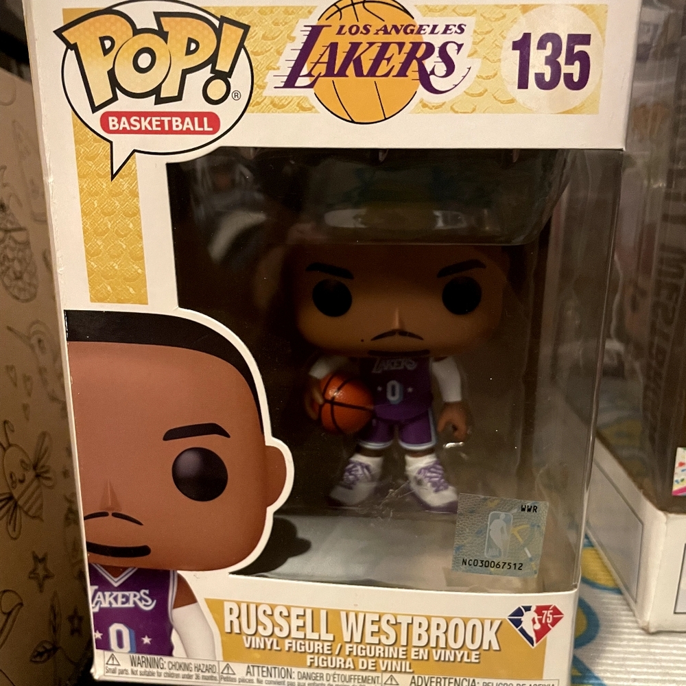 Funko Pop! Russell Westbrook Lakers Figure